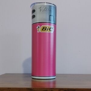 BIC Pink LighterTumbler